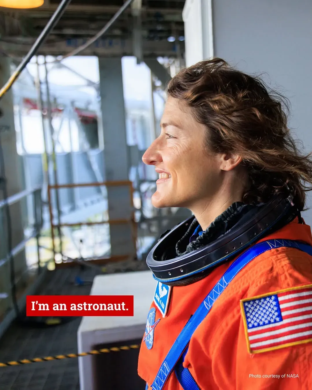 Proud to be in the orbit of three-time NC State graduate Christina Koch. 🚀🌕

(See you in Carter-Finley this weekend, @noahkahanmusic.)